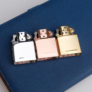 ZIPPO平替内胆芝宝煤油防风打火机常规机盔甲机适配加硬机芯配件