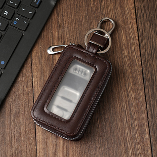 男式钥匙包新款优质高档大容量钥匙包拉链多功能汽车钥匙收纳包