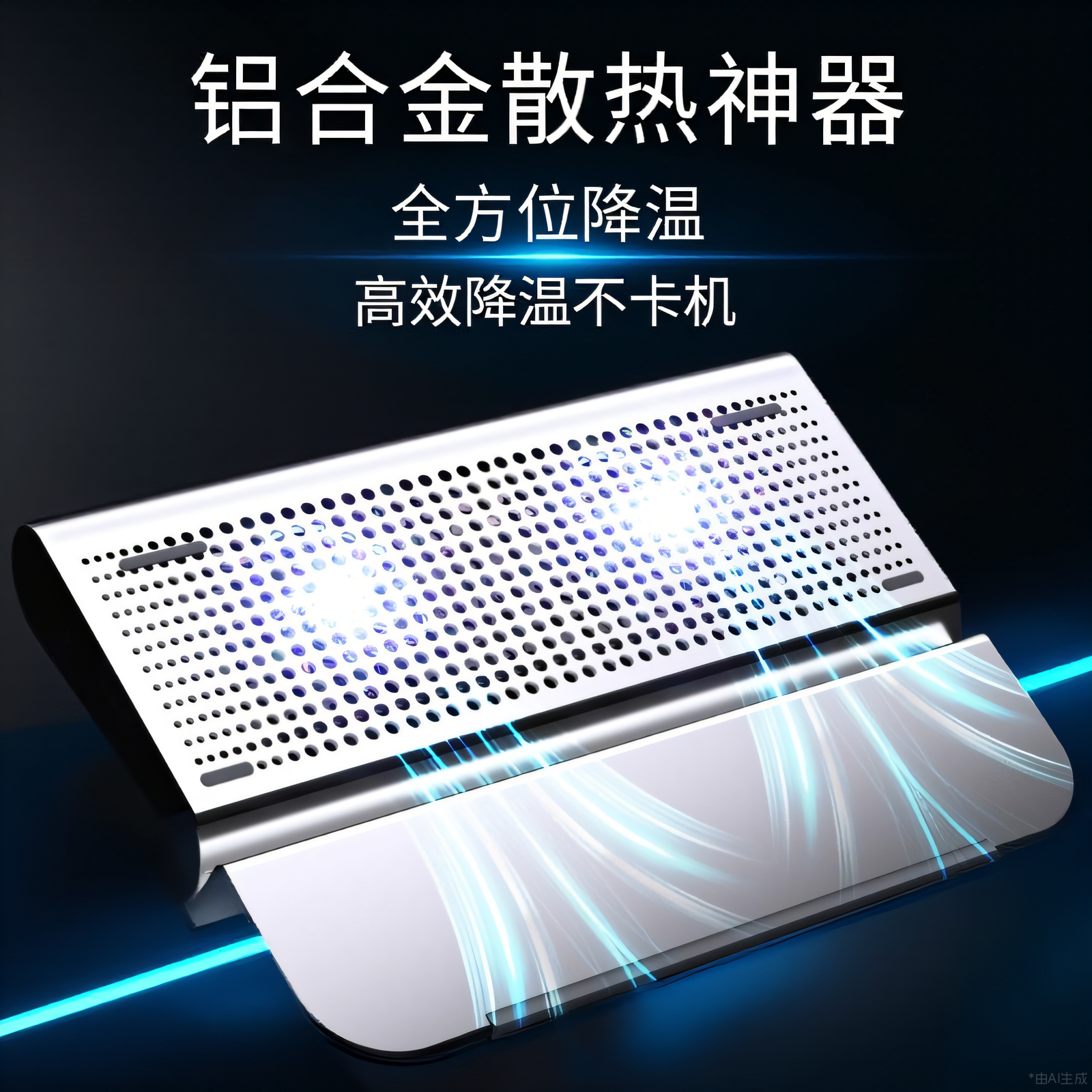 笔记本冰垫铝合金散热器华为