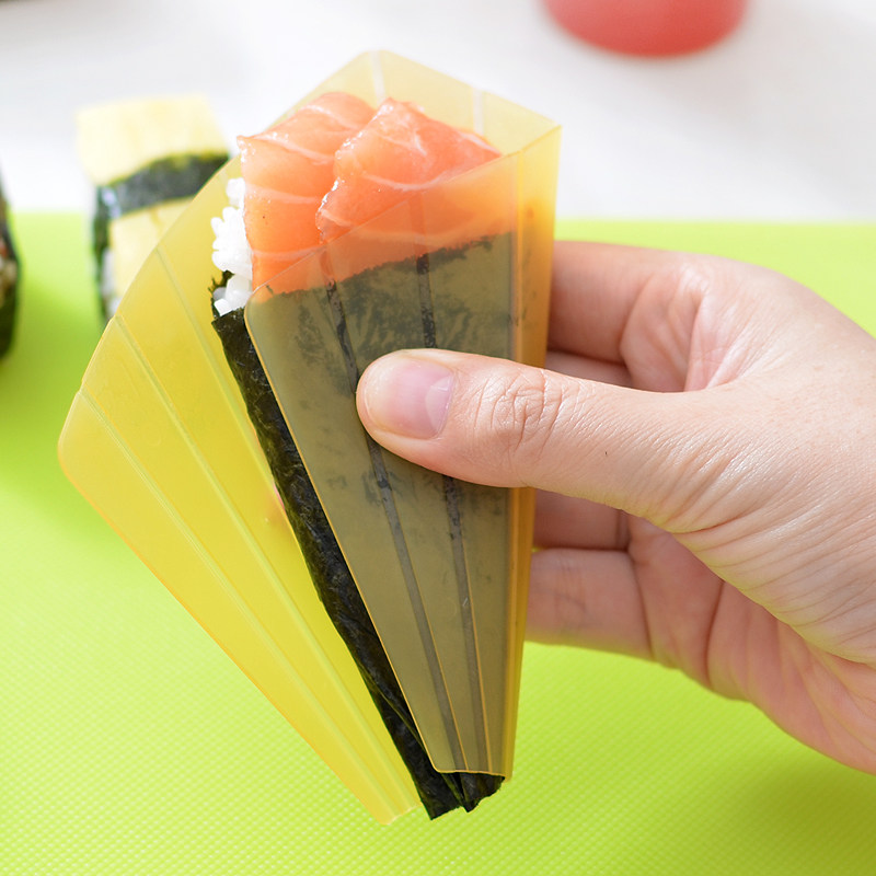 日本进口SANADA手卷寿司模具 厨房饭团便当寿司卷小工具 附料理勺