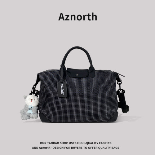 AZN新品 收纳包女短途旅行包轻便可套拉箱杆附加包手提行李包9.18