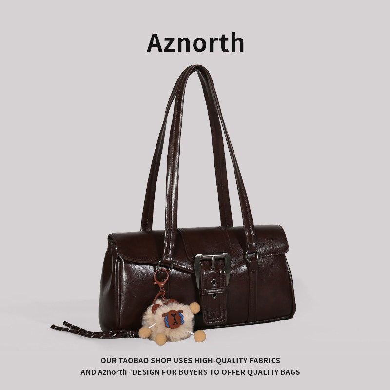 AZN新品 包包女单肩包女士高级感复古时尚百搭手提包通勤挎包1.23,箱包皮具/热销女包/男包,通用款女包,淘宝优惠券,粉丝福利购,淘宝优惠卷