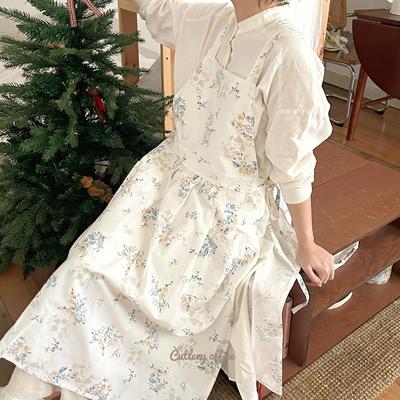 田园小清新棉碎花绑带