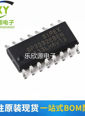 原装正品 SP3232EBEN-L/TR SOIC-16 3.0V至5.5V RS-232收发器芯片