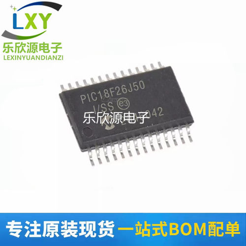 PIC18F26J50-I/SS 封装SSOP28 8位微控制器MCU 全新原装 现货库存