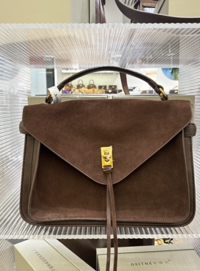 乐花惜时2025大容量手提时尚通勤邮差包女韩版简约百搭单肩斜挎包