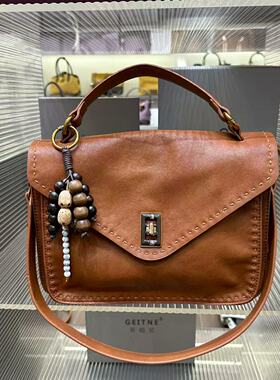 乐花惜时新款秋冬大号邮差包手提女士通勤包高级感单肩斜跨包包