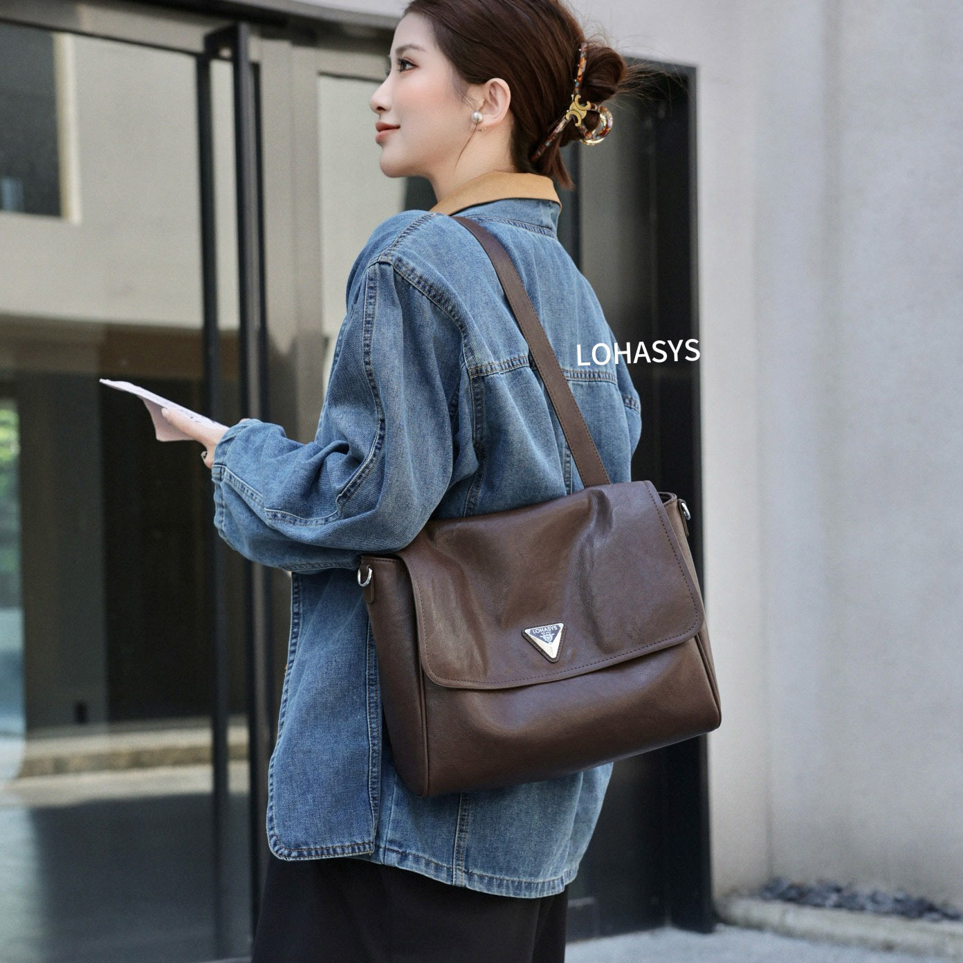 单肩斜挎包中韩版时尚女包