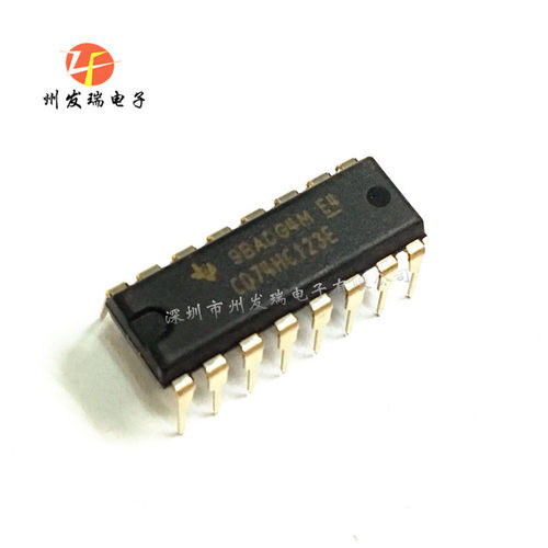CD74HC123E 74HC123  直插 DIP-16 单稳态多频振荡器 全新原装