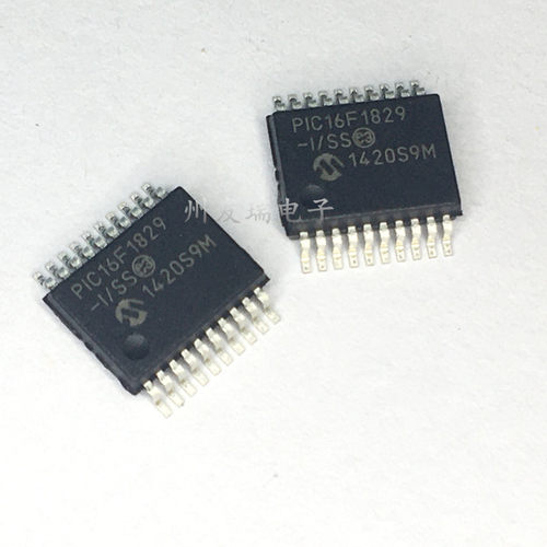 PIC16F1829-I/SS   SSOP-20  8位微控制器芯片  原装