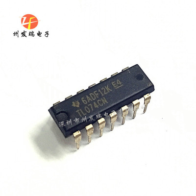 TL074CN  TL074  运算放大器   直插DIP-14  原装现货