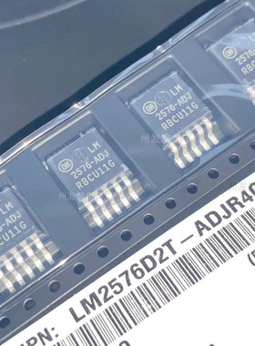 LM2576D2T-ADJR4G   丝印LM2576D2T-ADJ 贴片TO-263稳压器