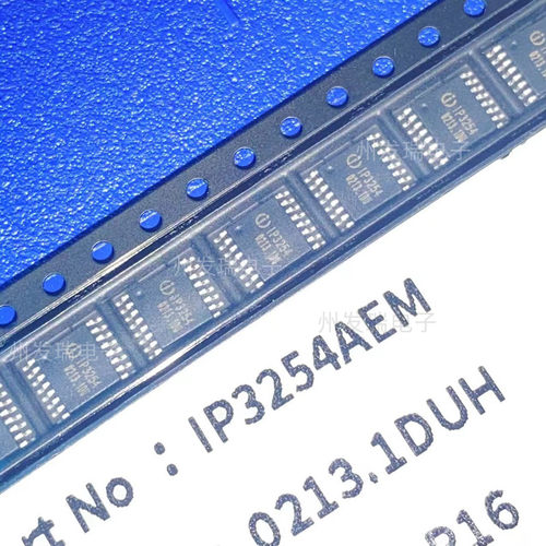 IP3254AEM  丝印IP3252  贴片TSSOP-16  锂电池保护IC芯片