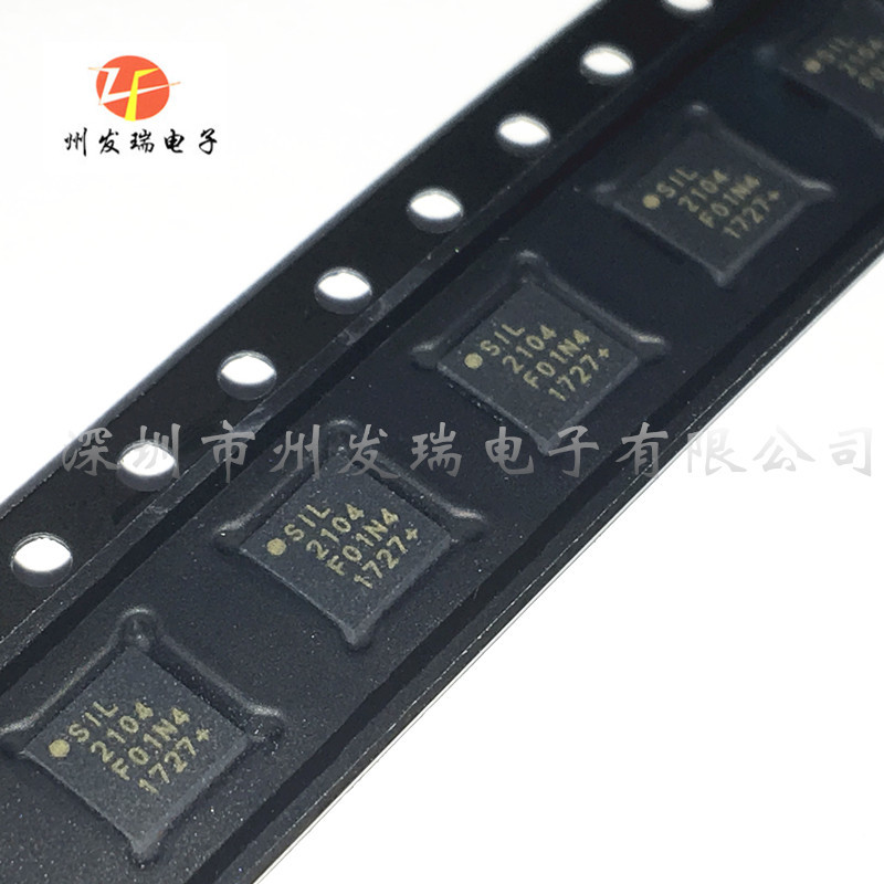 CP2104-F03-GMR  USB 2.0 接口微控制器 QFN-24封装  全新原装