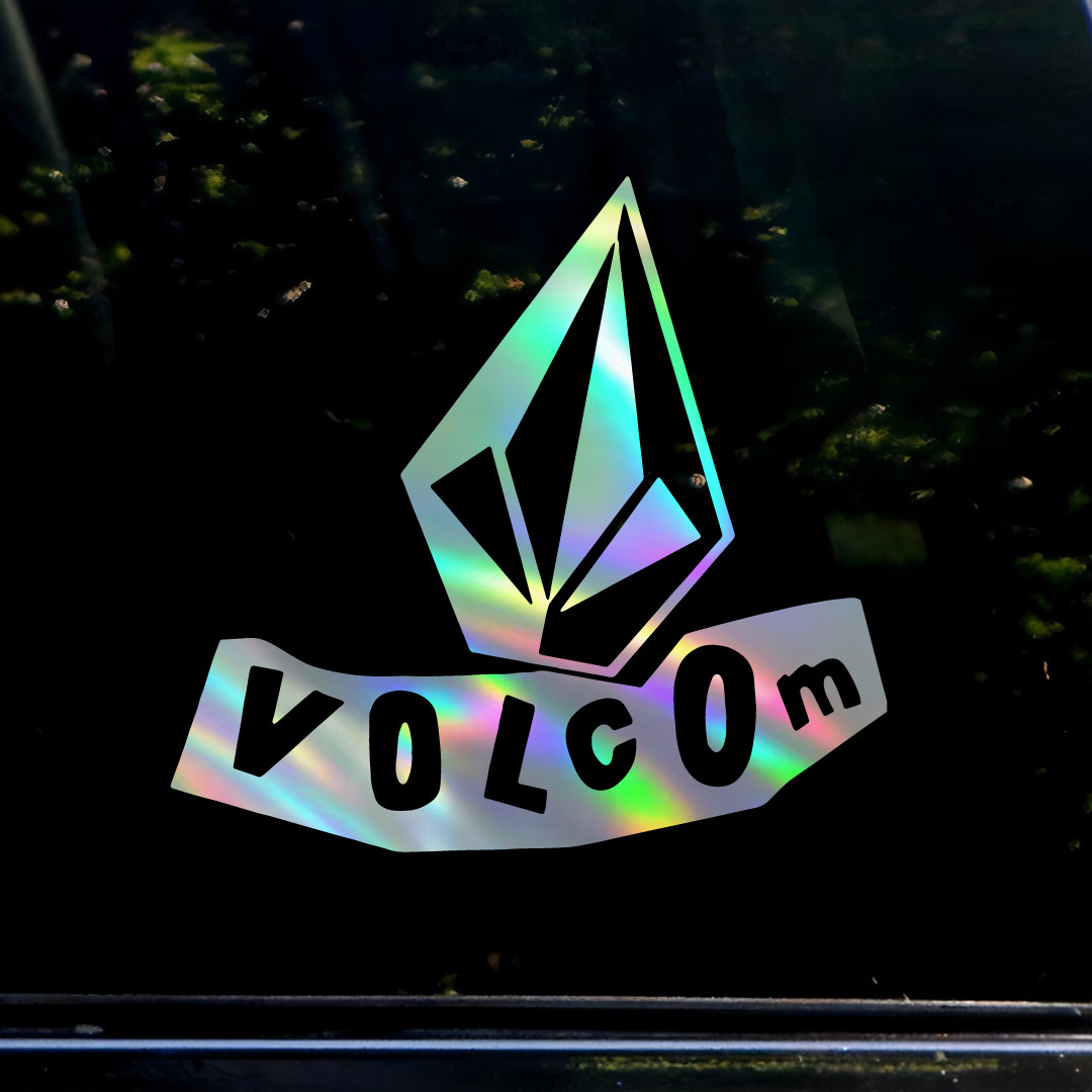 Volcom标志车贴耐用车窗贴纸