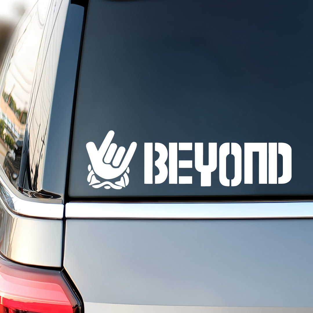 BEYOND摇滚乐队车身车窗装饰贴纸图片