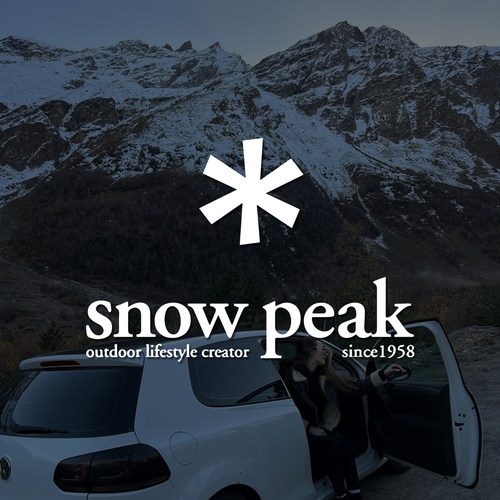 SnowPeak汽车车窗车身星形贴纸