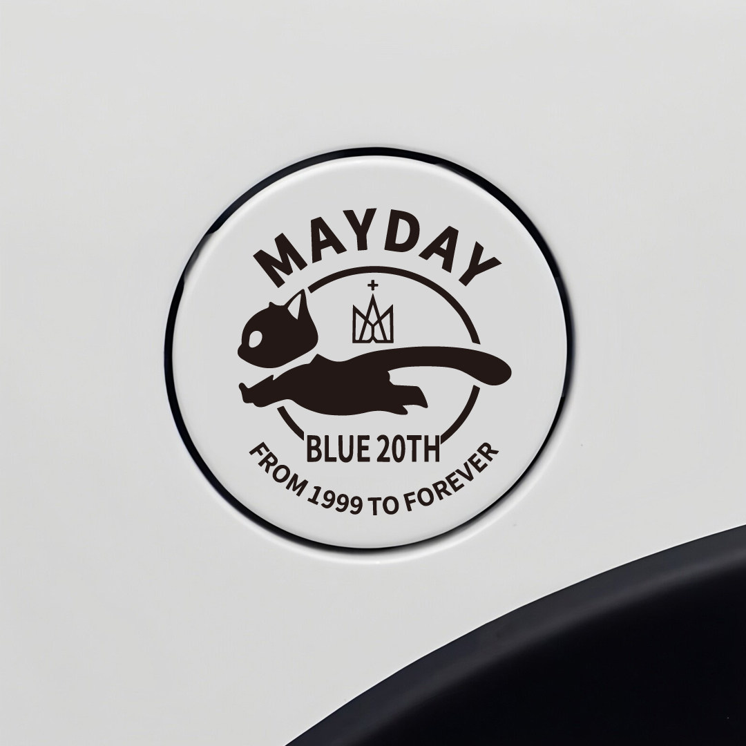 五月天MAYDAY20周年猫咪标志贴
