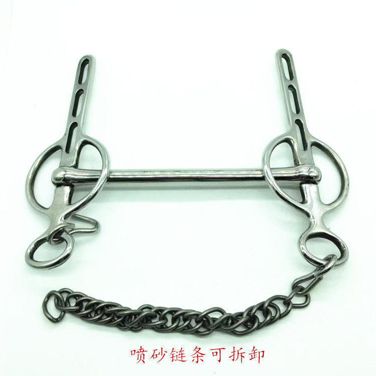 不锈钢马具西部马具衔铁条大勒