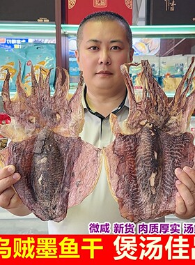 山东日照野生深海墨鱼干肉质厚实