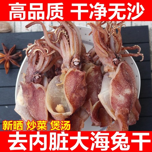 开海新货大号去内脏海兔干小鱿鱼