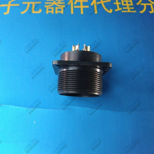 【现货】JL04HV-2E22-22PE-B-R JAE圆形连接器公引脚  4(3 +PE)路