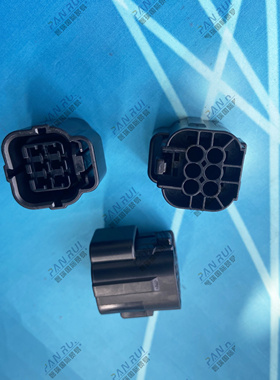174262-2 TE Connectivity 连接器 矩形 插座 公形引脚 4.8mm 6路
