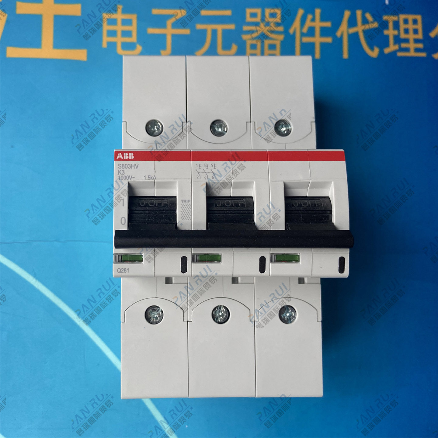 【现货】S803HV-K3 ABB 断路器 漏电保护器 2CCF020070R0001 3A