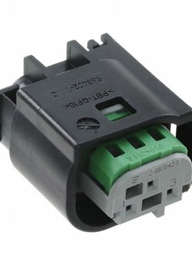 TE Connectivity 矩形连接器 外壳 2-967642-1