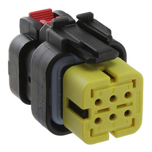 TE Connectivity 矩形连接器 外壳 776433-3