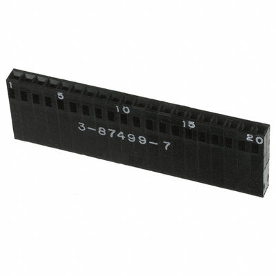 TE Connectivity 矩形连接器 外壳 3-87499-7