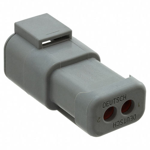 TE Connectivity 矩形连接器 外壳 DTP04-2P-E003