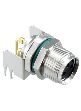 Amphenol 圆形连接器 M8S-03PFFR-SF8001