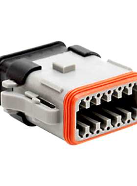 Amphenol 矩形连接器 外壳 AT06-12SA-SRGRY