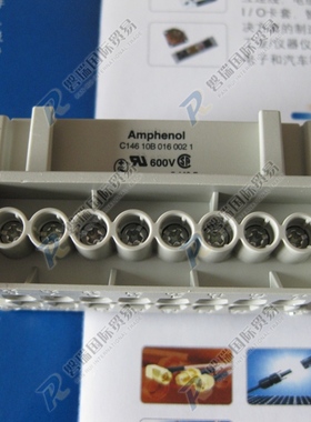 C146 10B016 002 1 Amphenol 重负荷电源连接器 16路
