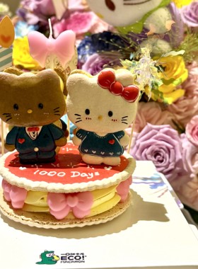 极限减糖一口韩式胖马卡龙蛋糕低糖热量下午茶歇闺蜜情人伴手礼物