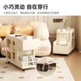 Диван боковой шкаф крем-стиль гостиная маленькая квартира боковой стол подвижный прикроватный шкаф легкий роскошный высококачественный боковой шкаф