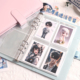 5寸大容量皮面A5相册活页袋拍立得照片追星情侣收纳卡夹收集册
