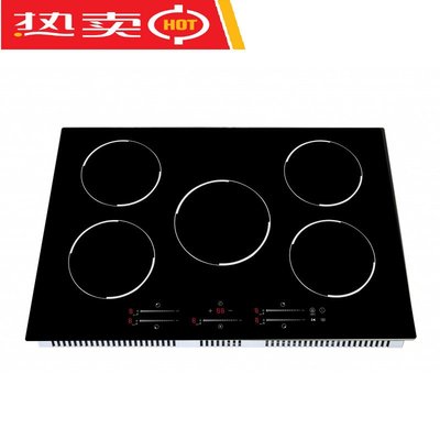 77/90cm 5 burner Built in Induction Hob