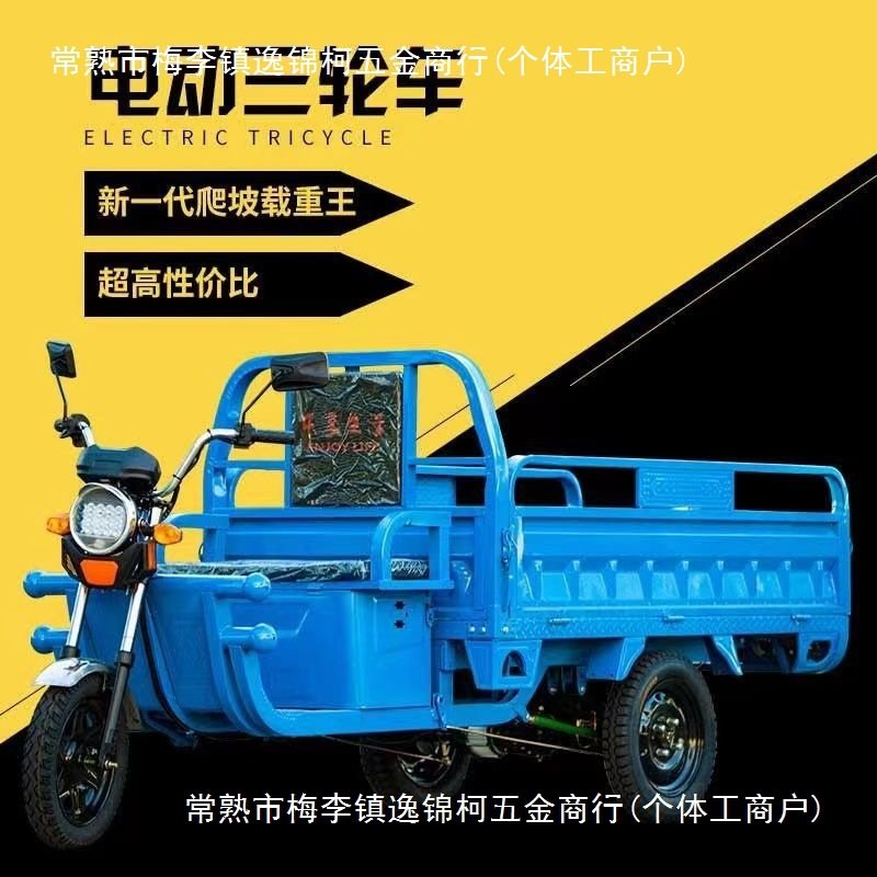 电动三轮车成人代家用货车载货王电瓶加强山区版爬坡摆地摊三轮车
