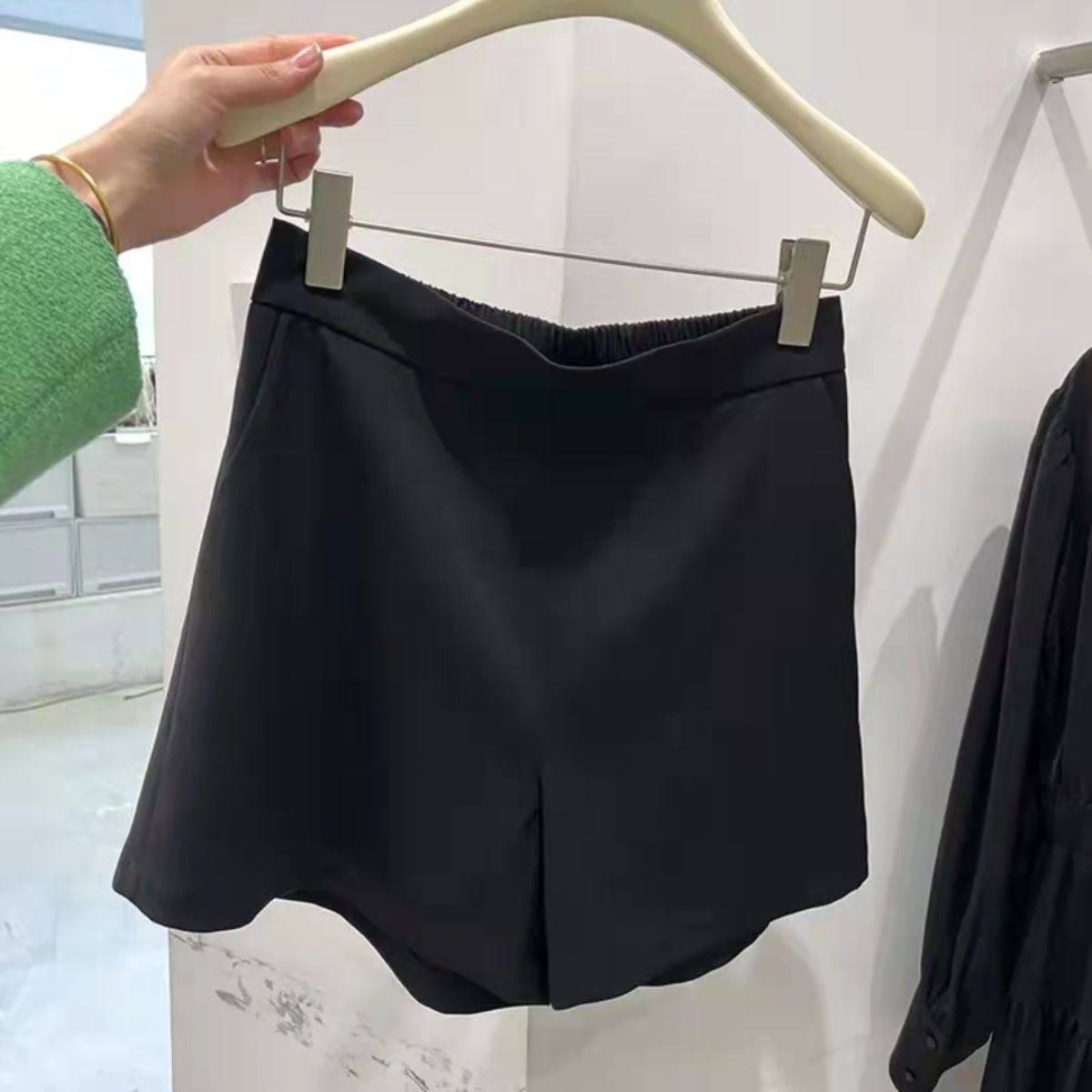 特大码300斤黑色西裤短裤女夏季胖mm显瘦宽松气质高腰百搭阔腿裤,女装/女士精品,大码裤装,淘宝优惠券,粉丝福利购,淘宝优惠卷