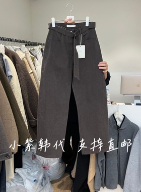 JINSIM韩国东大门代购2025秋冬女装新款时尚百搭显瘦休闲裤女