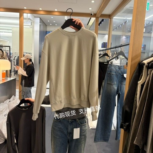包邮OBJECT 韩国正品东大门 26秋新款时尚百搭圆领宽松显瘦卫衣女