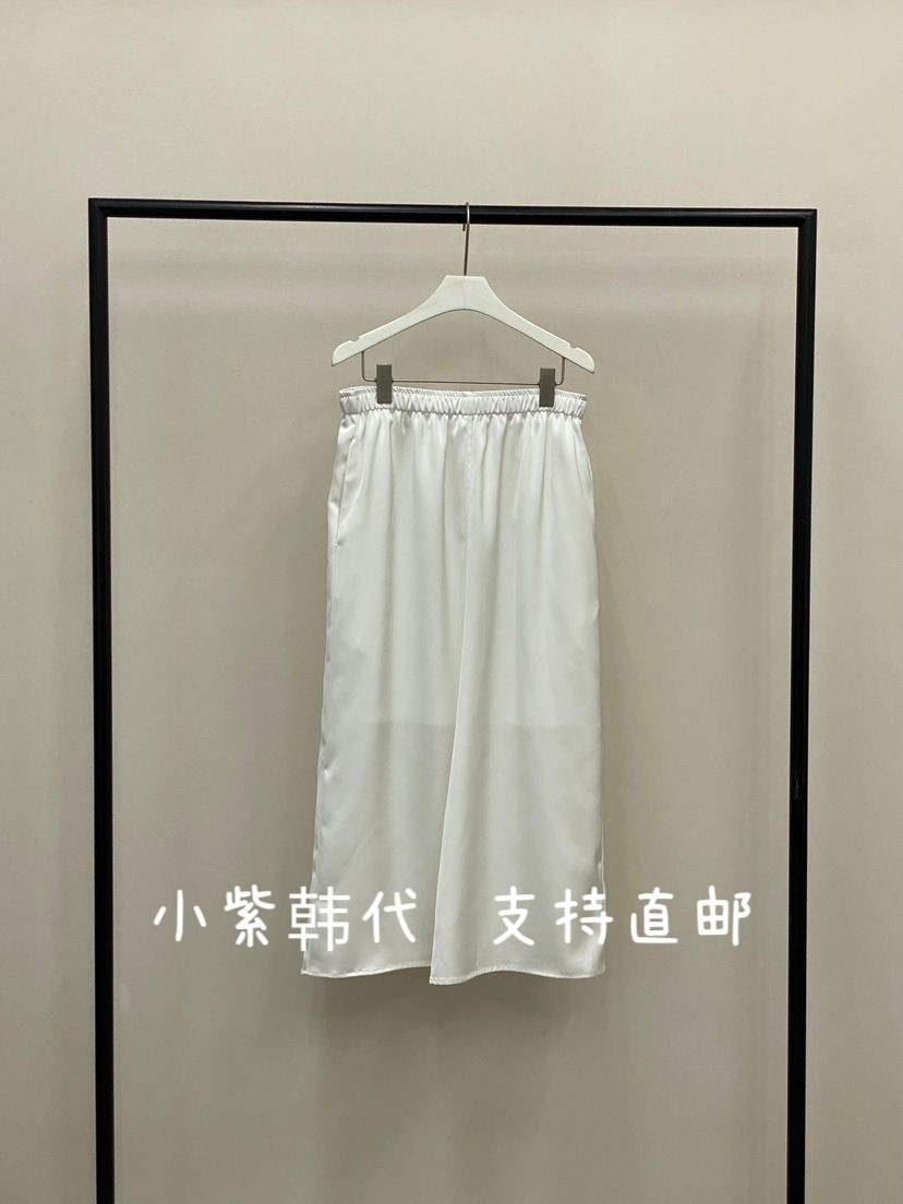 MUCH韩国东大门代购2026春夏装新款松紧腰纯色净版显瘦休闲裤女