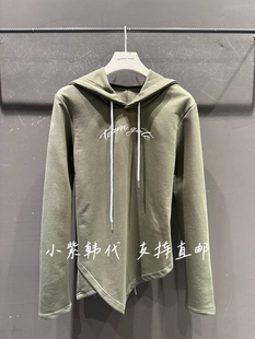 GATELESS韩国东大门代购2025秋季新款女装时尚百搭长袖连帽T恤女