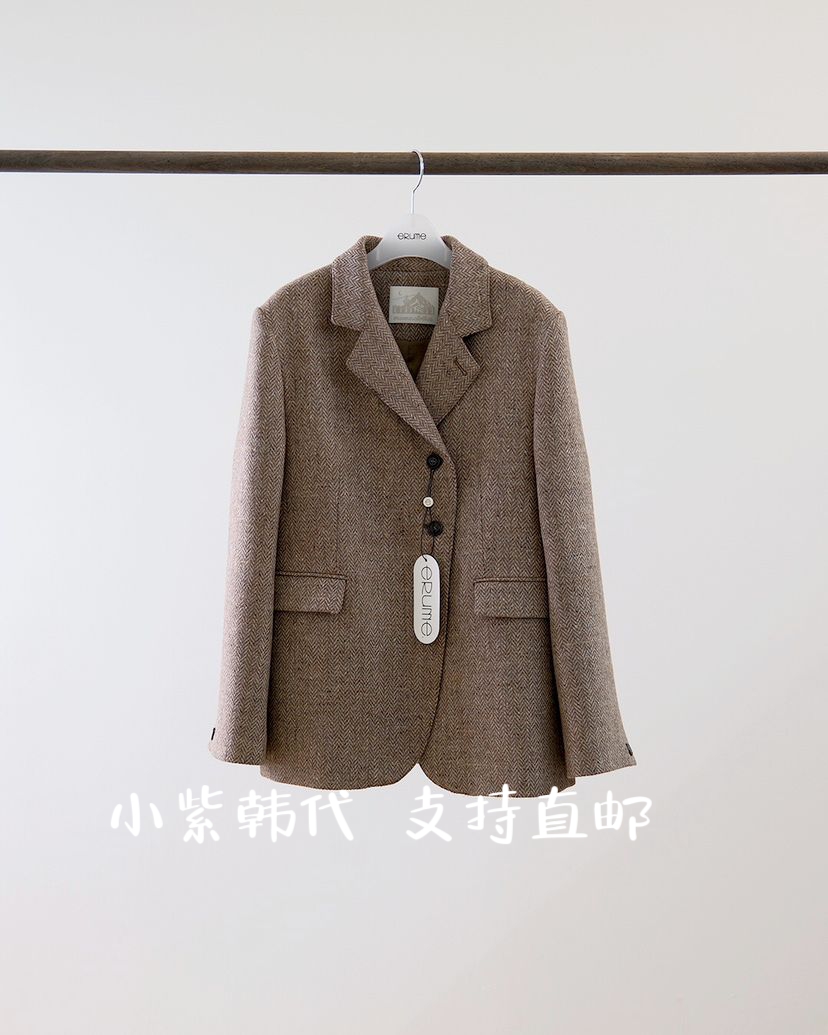 ERUME韩国东大门复古休闲西装