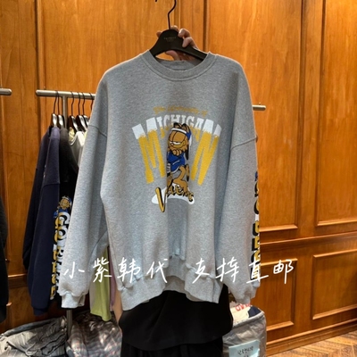 GARMENT韩国东大门代购26春新款女装卡通印花宽松休闲长袖卫衣女