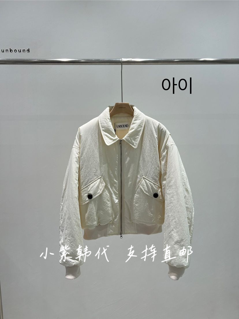 UNBOUND韩国东大门代购2025秋冬新款时尚百搭显瘦长袖夹克外套女