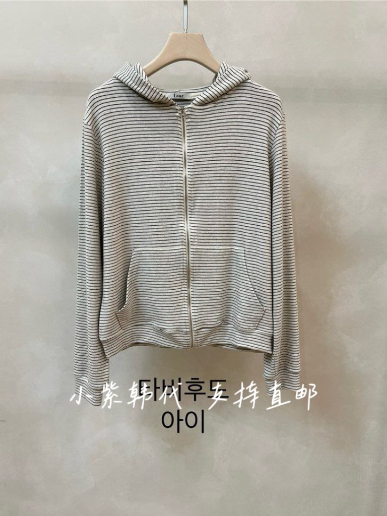 LAKE-A韩国东大门代购2025秋季新款装时尚百搭长袖连帽卫衣外套