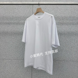 韩国东大门代购AT THE BAGEL 26春新款纯色圆领净版宽松短袖T恤女